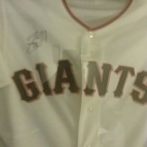 Angel Pagan signed jersey
